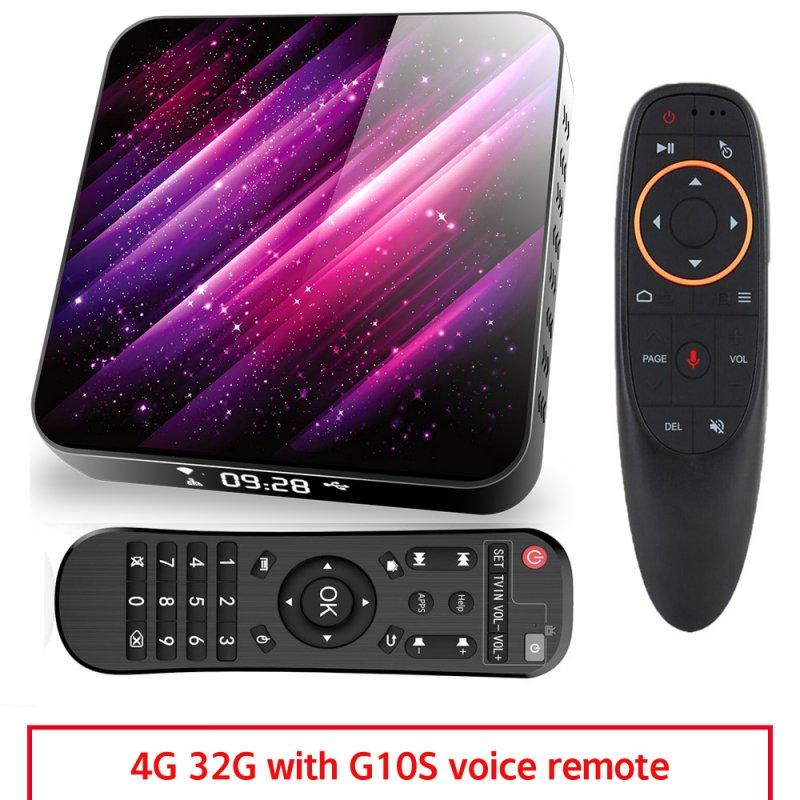 Android TV Boxes | Tp03 Tv  Box H616 Android 10 4+32g D Video 2.4g 5ghz Wifi Bluetooth Smart Tv Box 4+32G_Eu plug+G10S remote control Android TV Boxes 4+32G_Eu plug+G10S remote control