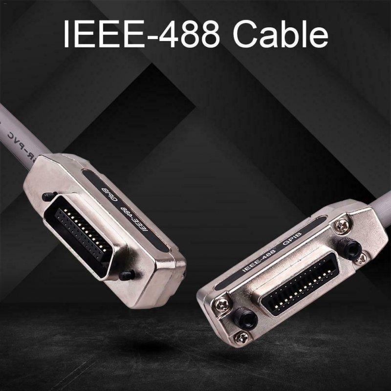 Cables & Connectors | IEEE-488 Cable GPIB Cable Metal Connector Adapter Plug and Play 0.5m Cables & Connectors 0.5m