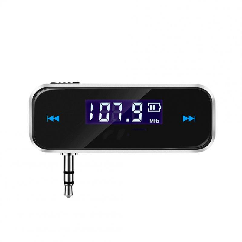 Electronic Accessories | 3.5mm Car Music Audio Fm Transmitter Car Kit Lcd Display Mini Wireless Transmitter Compatible For Android Iphone black Electronic Accessories Black