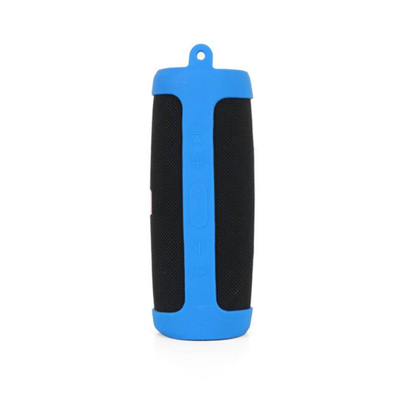 Electronic Accessories | Silicone Protection Case for JBL Charge 4 Portable Waterproof Wireless Bluetooth Speaker blue Electronic Accessories Blue