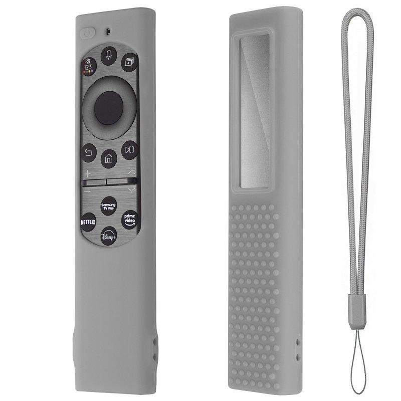 Electronic Accessories | Silicone Protective Case Tv Remote Control Dustproof Cover Sleeve Compatible For Samsung BN59-01265A BN59-01357A BN59-01390A RMCSPB1FP1 gray suit Electronic Accessories Electronic Accessories