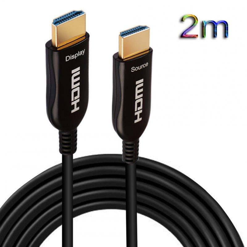 Home Theater System | 4K 60HZ HDMI Cable 2.0 Fiber HDMI 2M 5M10M 20M 30M 50M HDMI Cable for 4K 3D HDR LCD TV Laptop PS3 Projector Home Audio & Video 2m