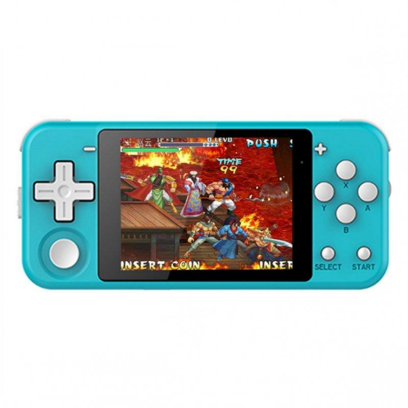 Video Games Console | Q90 Handheld Game Console 3.0-Inch Screen Mini Retro Rechargeable Game Console with 2000 Classic Games Blue 64GB Video Games Blue 64GB